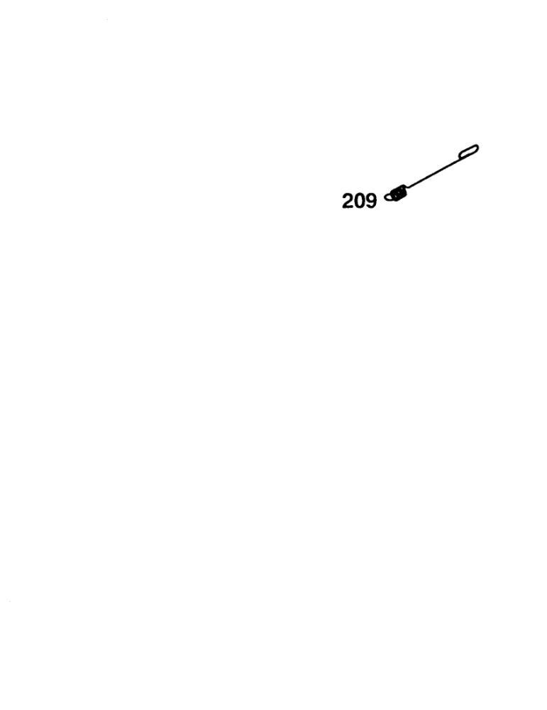Governor-Spring Diagram and Parts List for 120600-120699 0100-0110-0111 Briggs and Stratton Engine